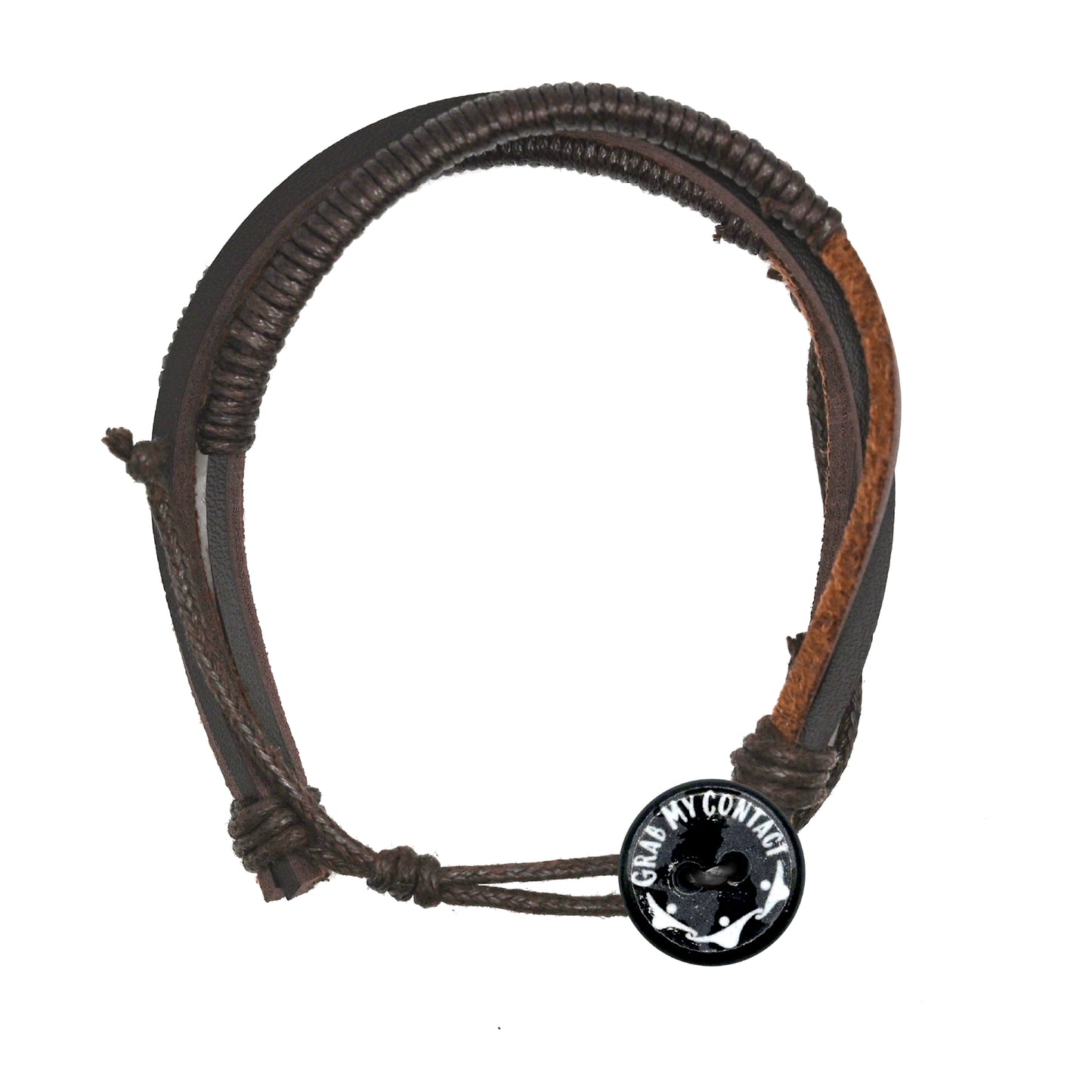 Brown Leather Indy Wrap