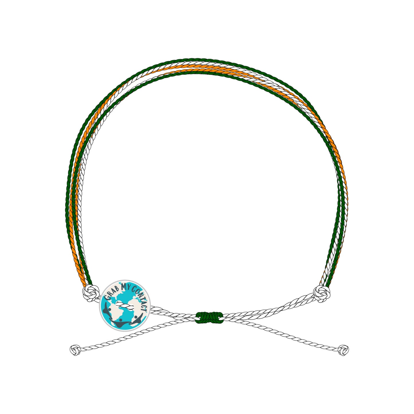 World Orange White Green